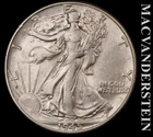 1945 Walking Liberty Half Dollar- Extra Fine+ Better Date- No Reserve #L5643