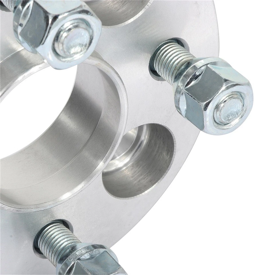 2x 4x100 1" Hub Centric Wheel Spacers For 2006-2020 Honda Fit 79-05 Honda Civic Foto 4 de 4