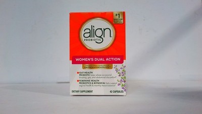 Align Probiotic Women s Dual Action Supplement 42 Capsules   Exp 09/2026