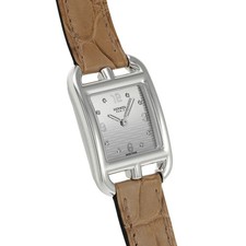 HERMES Cape Cod Double Tour CC1.210C Silver Ladies Used Watch #31031 3