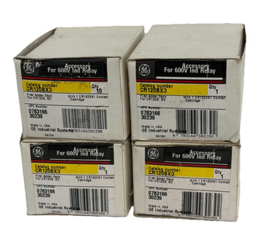 LOT OF 4 NIB GENERAL ELECTRIC CR120BX3 FIRST ADDER DECK KITS