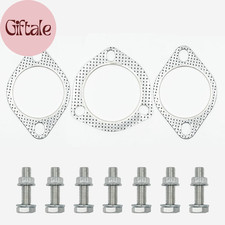 Exhaust Gasket Hardware Kit 2.75 Inch 2skunk 70mm Compatible With Honda Civic Ac