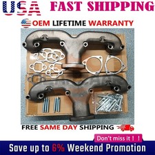 Smoothie Rams Horn Exhaust Manifolds Small Block For Chevy Sbc 283 305 327 350