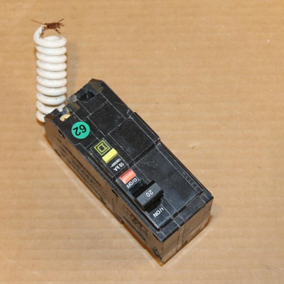 #ad One New Square D QO220GFI 2 Pole 20 Amp Ground Fault GFI GFCI Breaker GN#62 $79.79