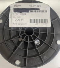 Anixter M16878/4-2419-96 Hookup Wire, 24AWG, 19/36, PTFE, Wht/Blue, 600V, 1000'