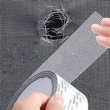 Window Screen Repair Tape Self-Adhesive Mesh ...