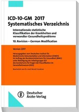 ICD-10-GM 2017 Systematisches Verzeichnis