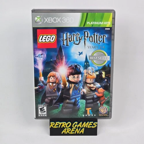LEGO Harry Potter: Years 1-4 (Xbox 360) Platinum Hits CIB COMPLETE