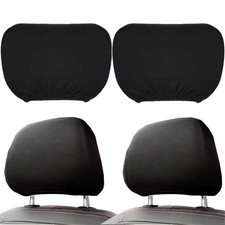 2 Pcs Headrest Covers for Cars Seat Universal Washable, Car Interior Seat