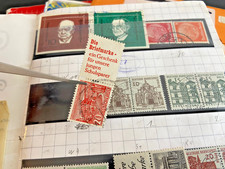 Deutschland Briefmarken Sammlung, GUT, Germany stamp collection, GOOD