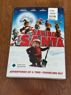 Saving Santa DVD 2013 Martin Freeman Tim Curry Tim Conway Animated Film