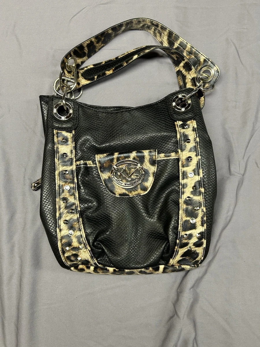 Kathy Van Zeeland Leopard Bags & Handbags for Women for sale | eBay