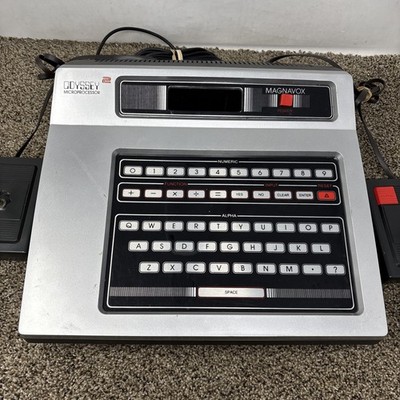 超レア MAGNAVOX ODYSSEY 2 Magnavox Odyssey 2 Game Console All Cables 10 Games TESTED In Box