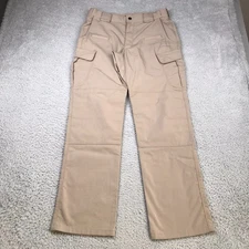 5.11 Tactical Stryke Pants Mens 30 (33x32) Khaki Ripstop Cargo Utility Workwear