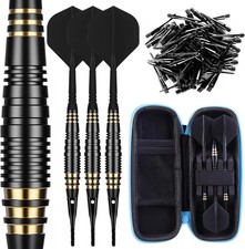 CyeeLife Professional Soft Tip Darts Set 18 Grams with 30 Extra Dart Tips...