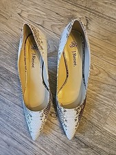 J.Renee Snake Print Heels