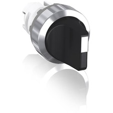 1PC ABB M2SS2-20B Switch,Selector,2 Pos,90 Deg,Chrome Plastic Bezel,Short HDL,M