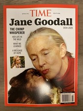 Time Magazine Special: 2026 Jane Goodall 1934-2025 the chimp whisperer!!