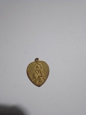 Madonna Con Bambino Antica Medaglia Cm 2