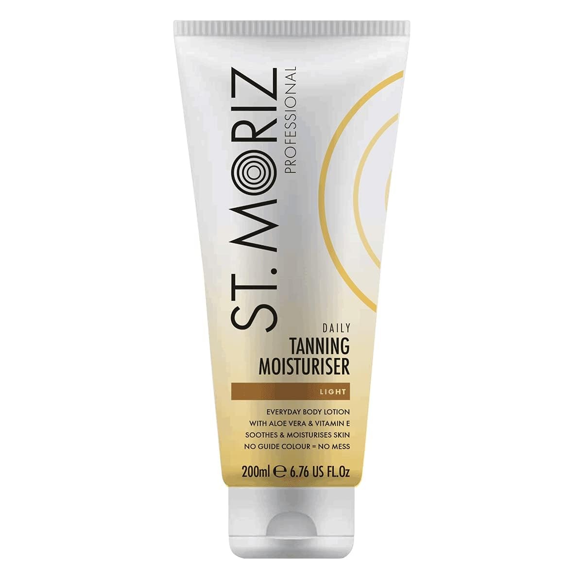 St Moriz Professional Daily Tanning Moisturiser with Aloe Vera, Vitamin E, Gradual Vegan Fake Tan, Light(200ml) - Image 3