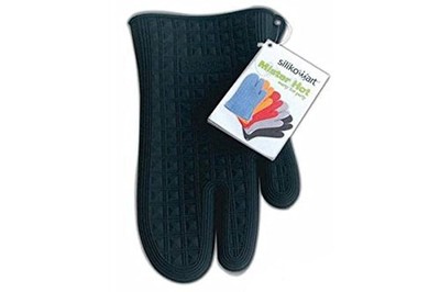 Ofenhandschuh Silikon Schwarz 250x168mm | Silikomart Ofenhandschuhe