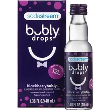 Sodastream Bubly 1.36 Oz. Blackberry Drops 1525248010 SodaStream Bubly