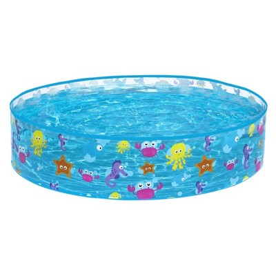 Planschbecken Sparking Sea Kinderpool Swimmingpool Pool 122x25cm Garten Terasse