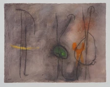 Joan MIRO : Trois femmes - Lithographie signée