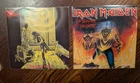 Iron Maiden - 2 x 7" Vinyl Record Single Running Free & Number Of The Beast