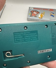 Vintage 1982 Nintendo Game & Watch DONKEY KONG JR.  DJ-101 VERY RARE! CIB!