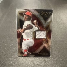 2023 Panini Select - Select Swatches Tink Hence #SS-TH (MEM, RC)