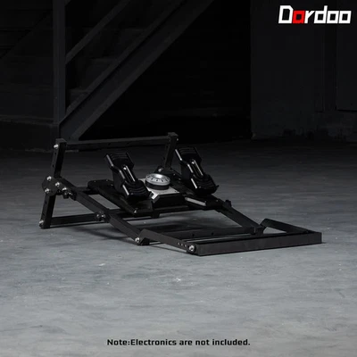 Dardoo Support Pédales De Course Pliable Pour Logitech Thrustmaster Fanatec - Photo 1/4