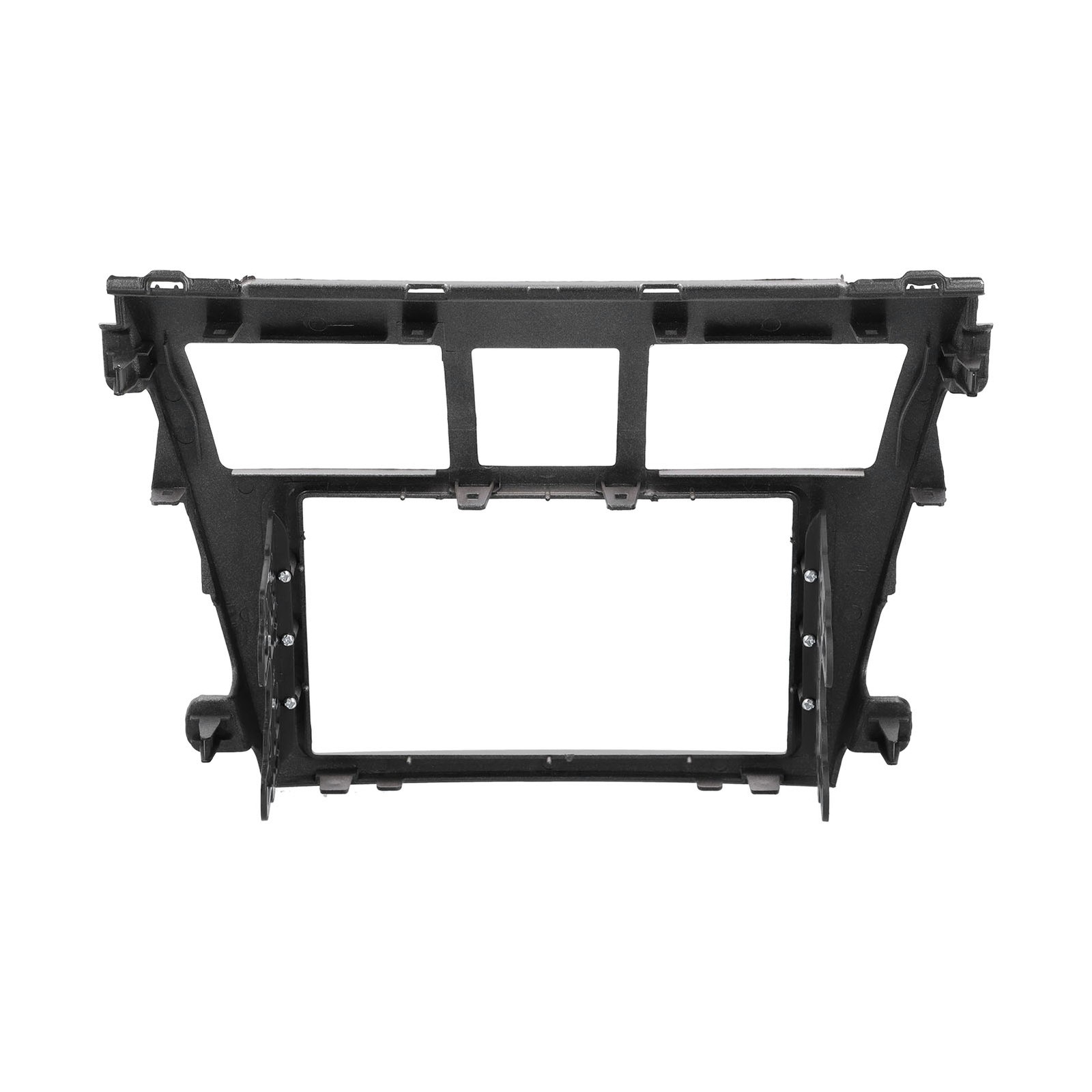 °2‑Din Radio Fascia Car Stereo Navigation Refitted Dash Panel Kit Frame Fit For