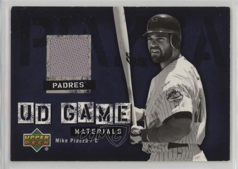 2006 Upper Deck UD Game Materials Mike Piazza (Jersey Relic) #UD-MP HOF 0l2