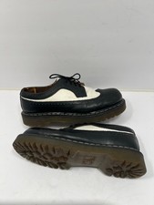 Dr. Martens Bex Brogue Oxford Shoes Black Leather Wingtip Casual Mens Sz 10