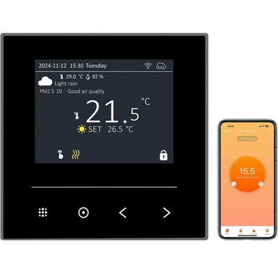 Ketotek Thermostat Erwärmen WiFi Intelligenter Thermostat zum Erhitzen durch