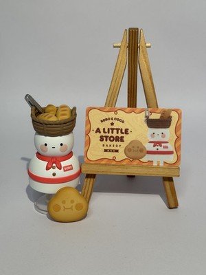 Popmart Bobo & Coco Blindbox - ein kleiner Laden, Bäckerei - guter Zustand, geöffnet