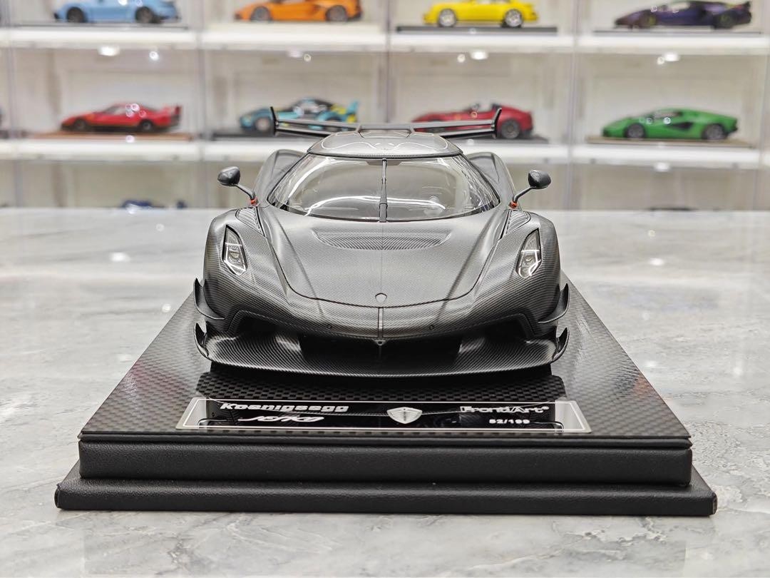 新品 FrontiArt 1/18 ケーニグセグ jesko ブラックカーボン Frontiart 1/18 Koenigsegg Jesko Black Carbon | eBay