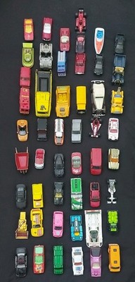 Restposten 50 Vintage Diecast Autos LKW Corgi Matchbox gemischte Marken
