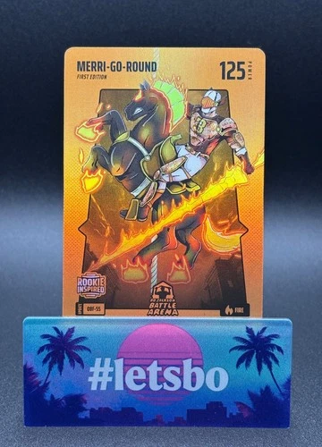 Bo Jackson Battle Arena Update MERRI-GO-ROUND Jackson Merrill Orange BF #OBF-55
