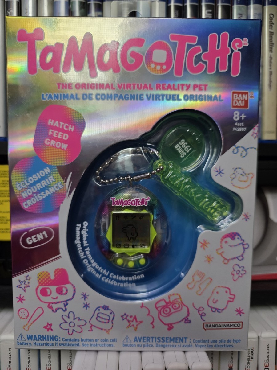 BANDAI - 【新品未開封】Tamagotchi Celebration Neon & Pop Tamagotchi Original - Celebration Neon & Pop - Gen 1 - US Amazon