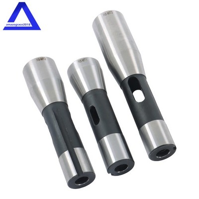 3Pcs R8 Shank Set to 1MT 2MT 3MT Sleeve Fit MT1 MT2 & MT3 Morse Taper
