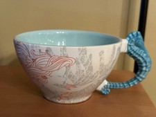 Disney Little Mermaid 12 oz Ariel White Art Ceramic Cup