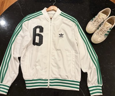 Adidas Originals Franz Beckenbauer Track Jacket L NWT ,Shoes Rare White Green  