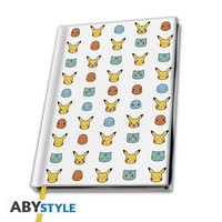 Gadget - Pokemon: Abystyle - Starters (A5 Notebook / Quaderno) -D- Abystyle