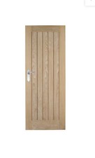 Oak Cottage Style Fire Door