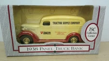 VTG 1993 Tractor Supply 1938 Chevy Die Cast Panel Delivery Truck Coin Bank NIB