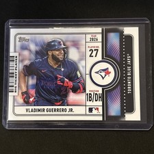 🔥Vladimir Guerrero Jr. 2026 Topps Series 1 #BTP-17 Big Ticket Player Blue Jays