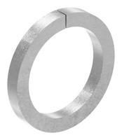 Ring Schmiedeeisen SchweißBar 12X12 Mm AußEn-Ø 100 Mm Stahl S235JR Roh GeläNder