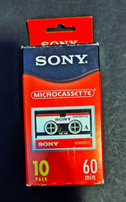 SONY MICROCASSETTES  ( 10 PACK 60 MINUTES)